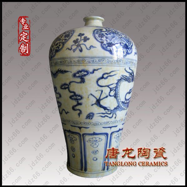 陶瓷大花瓶厂家 景德镇陶瓷花瓶厂
