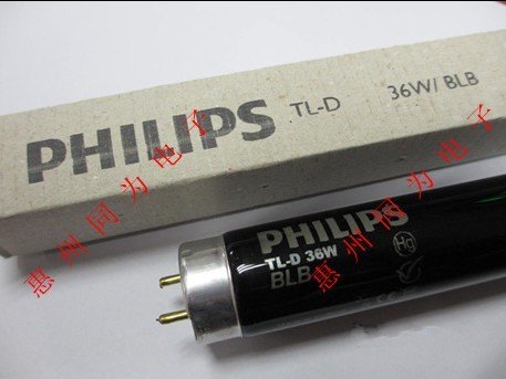 羊年特价最低！PHILIPS 36W/BLB检测分析黑灯管