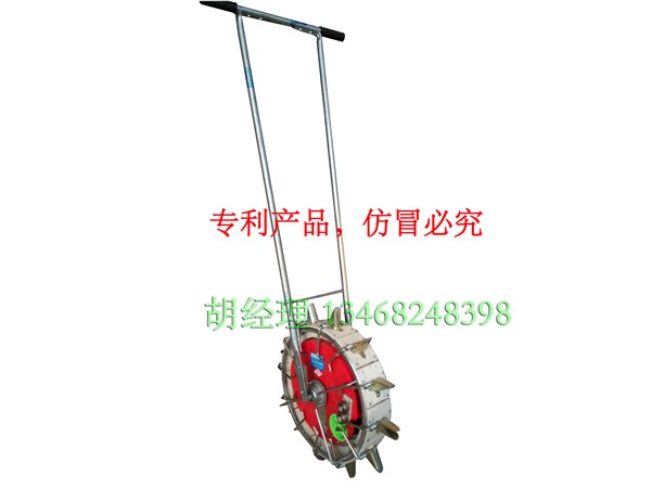 河南花生手推轮式播种器 首选兴凯机械