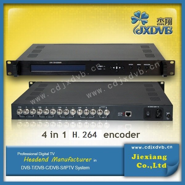 成都杰翔销售 4路MPEG2编码器 高标清编码器