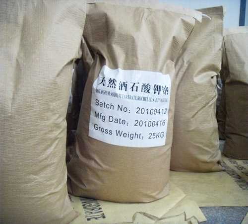 大颗粒天然酒石酸钾钠