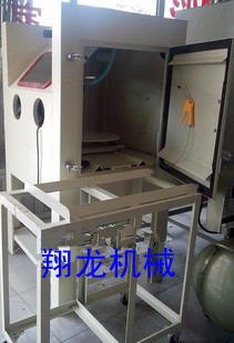 推车转盘喷砂机，9080模具喷沙机 推车转盘喷砂机厂家批发价