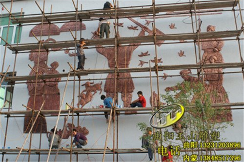 水泥仿铜树脂仿铜浮雕/水泥仿铜玻璃钢仿铜浮雕