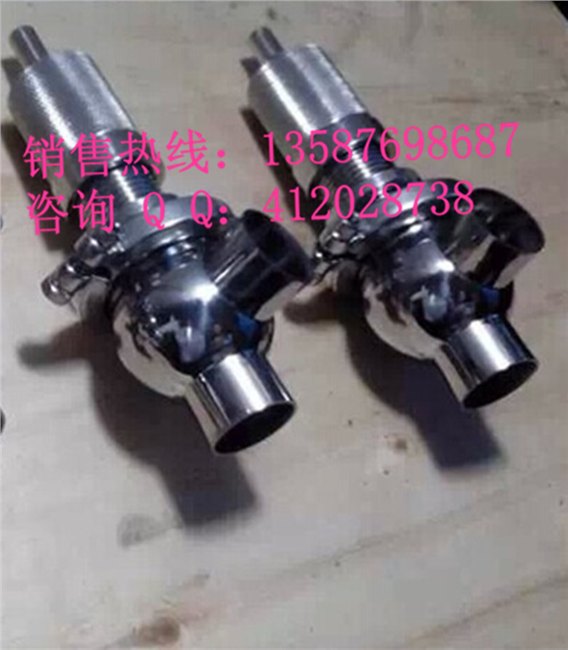 卫生级焊接安全阀，微启式安全阀，卫生级安全阀应用在食品耐腐蚀