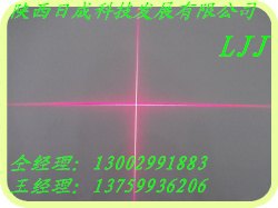 十字激光安装头