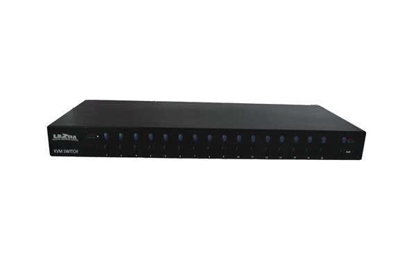 卓普16口远程双接口网络型CAT5IPKVM切换器KIP116C