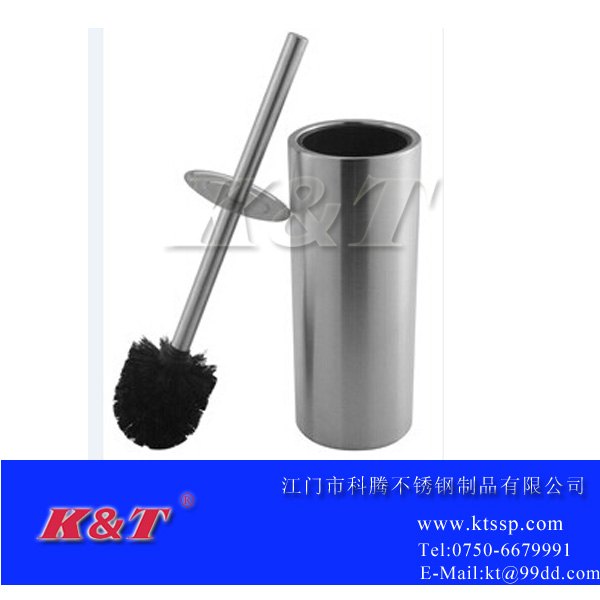 高身圆形内胆不锈钢马桶刷/卫浴刷