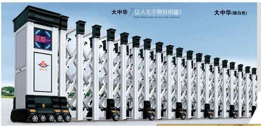 国发门业科技公司供应设计新颖的铝合金电动门【火热