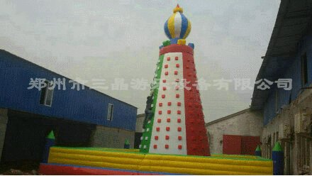 商家直销高品质儿童游乐充气攀岩