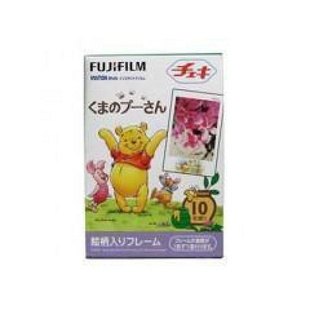 香港富士拍立得一次成像mini8 7s 25卡通花边相纸维尼小熊