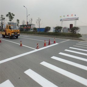 泉州厦门道路划线小区车位划线哪里比较便宜以专业杭州飞球好
