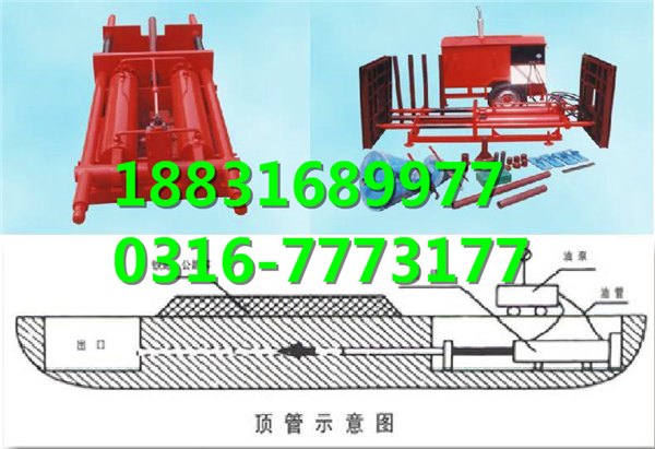 液压顶眼机厂家，地下顶眼机，非开挖顶眼机