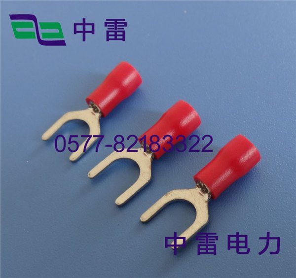UT叉形黄铜端子.中雷UT叉形紫铜端子.UT端子镀银