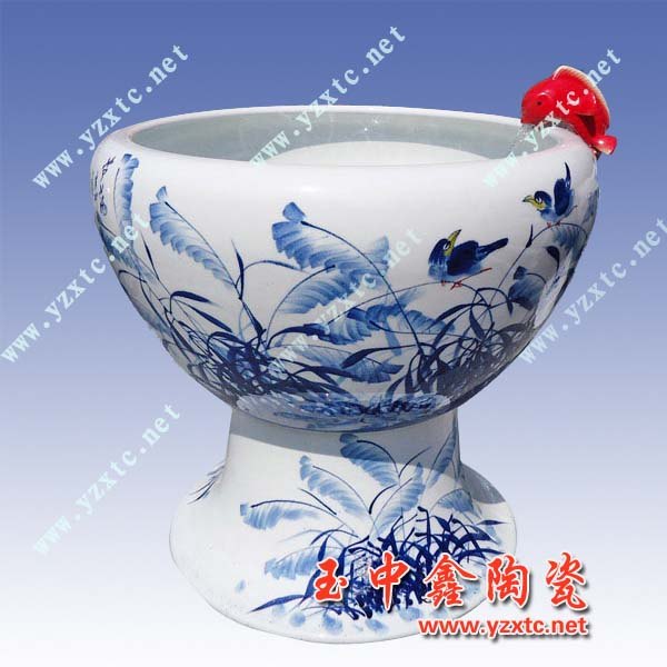 陶瓷大缸厂家 睡莲缸鱼缸价格 陶瓷大花盆  