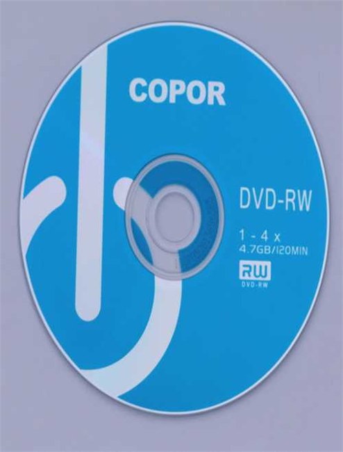 可擦写DVD-RW印刷刻录/工厂批发可打印DVD-RW印刷刻录