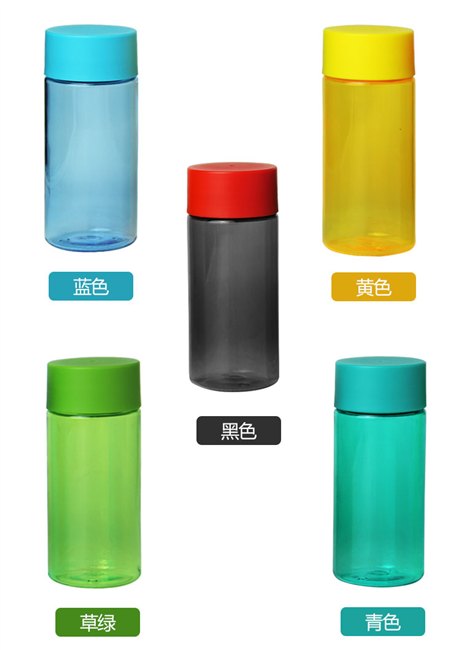 小巧玲珑可爱诱眼的美国进口PC/Tritan材质便携防漏太空杯