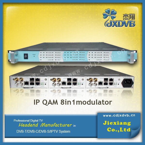 成都前端设备厂家 成都杰翔科技 IP QAM 调