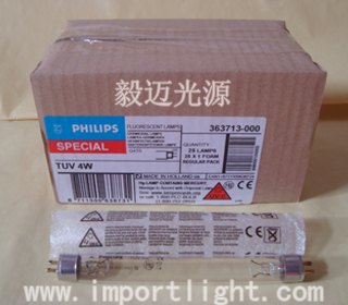 飞利浦紫外线杀菌灯管TUV4W紫外杀菌灯