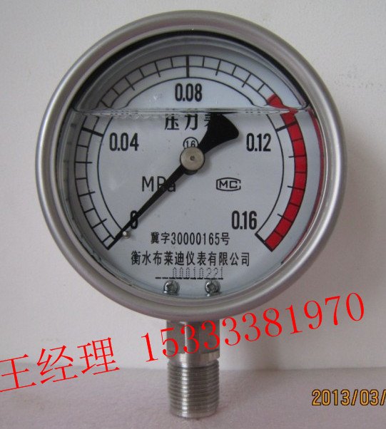 不锈钢耐震压力表价格，优质的不锈钢耐震压力表低价