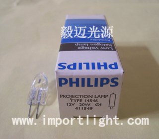 供应PHILIPS飞利浦 14546 12V 20W 显微镜灯泡