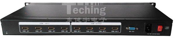高清HDMI矩阵/8进8出HDMI矩阵