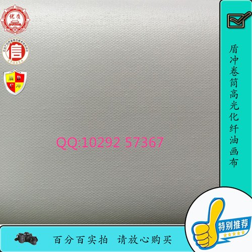 供应广州盾冲【才】高光化纤油画布/高光油画布