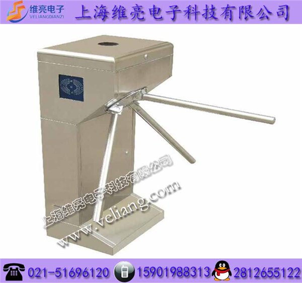门禁刷卡立式三辊闸，工地记录人数三杆闸