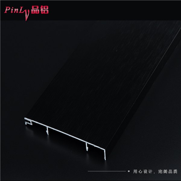 品铝铝合金踢脚线怎么安装