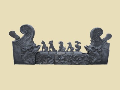 供应许昌便宜的青灰瓦走兽
