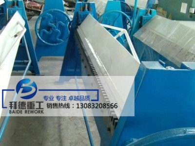 2米手动折边机 风管手动折边机 共板法兰折边机