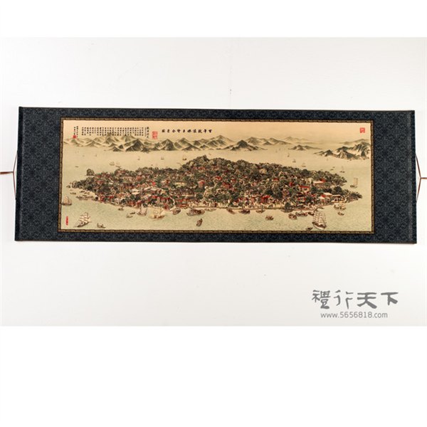 买口碑好的百年鼓浪屿丝绸挂画，就到礼行天下文化传