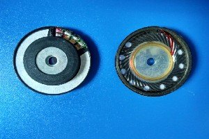 40mm单元喇叭 中孔铜环  发烧耳机  升级单元  厂价直销