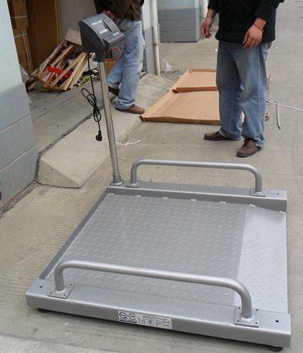 300公斤轮椅秤，全不锈钢电子轮椅称，500公斤轮椅称 