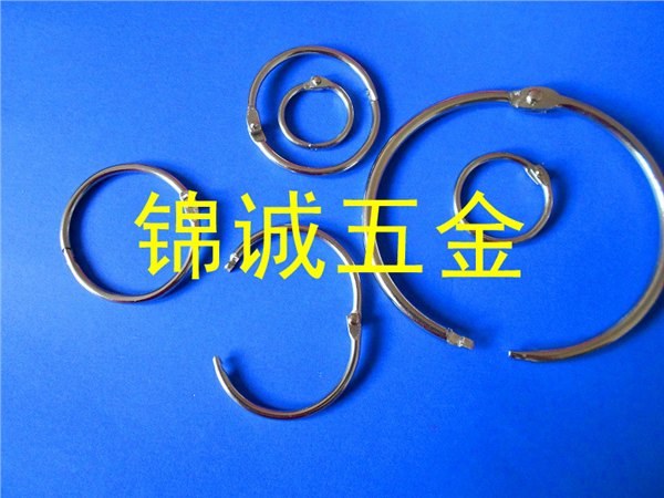 卡圈，书圈，金属环，金属圈，活页圈