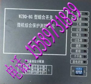 WZBQ-8G组合开关微机综合保护测控单元