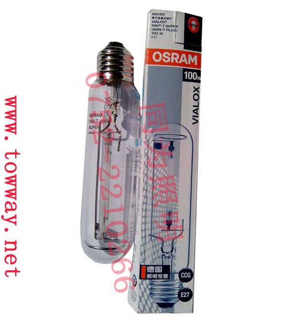 OSRAM欧司朗 NAV-T 100W E27 高光效高压钠灯