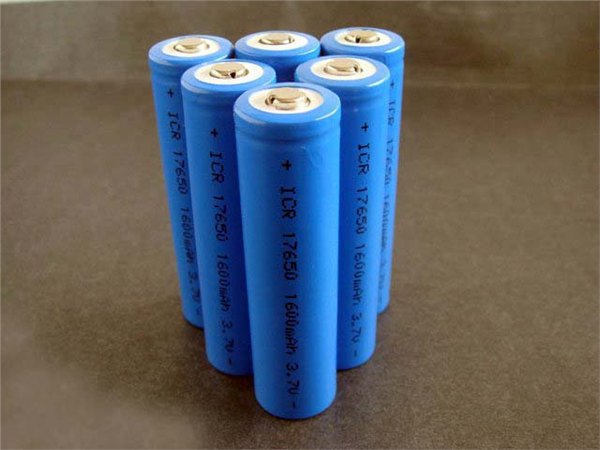 供应国产ICR17650圆柱锂离子3.7V电池