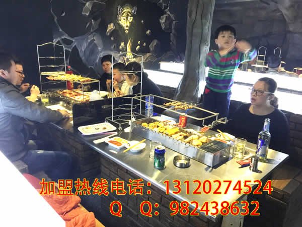 很久以前自动烧烤桌价格