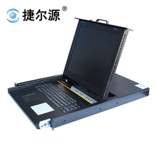 捷尔源JEY-718M kvm切换器 LCD KVM一体机