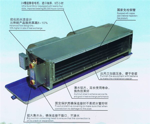 西安风机盘管批发销售——专业的风机盘管销售