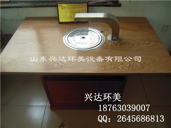 兴达环美设备烧烤桌价格——广东烧烤桌