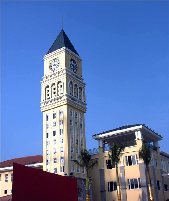 供应欧式塔钟，建筑塔钟，户外大钟花坛钟