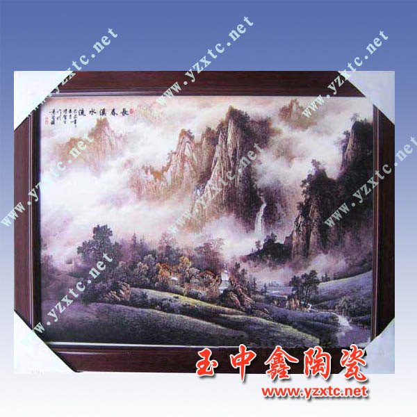 商务礼品瓷板画 景德镇瓷板画批发