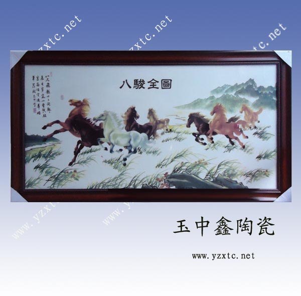 室内家居装饰瓷板画 景德镇瓷板画