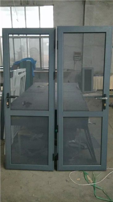 东营金钢网防盗纱门