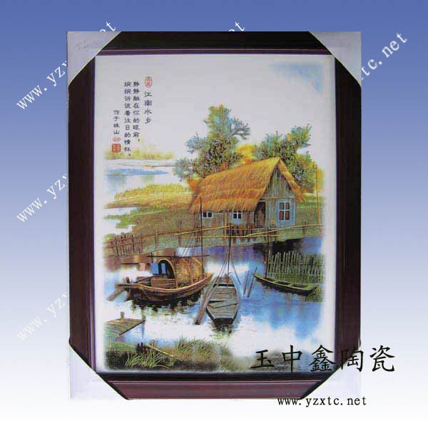 浮雕壁画 景德镇高档瓷板画