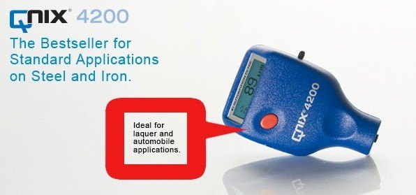 德国尼克斯QNIX4200涂层测厚仪
