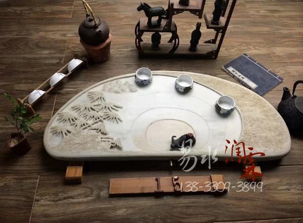 保定砚石茶盘规格，易县润霖砚雕厂