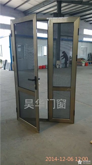 北京纱窗型材，买特价昊华精美金钢网防盗纱门，优选