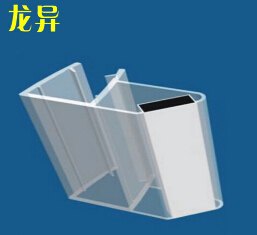白色磁性门吸条